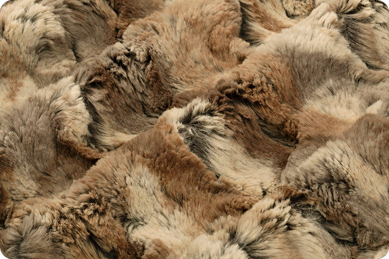 Chocolate Modern Luxe Couture Throw
